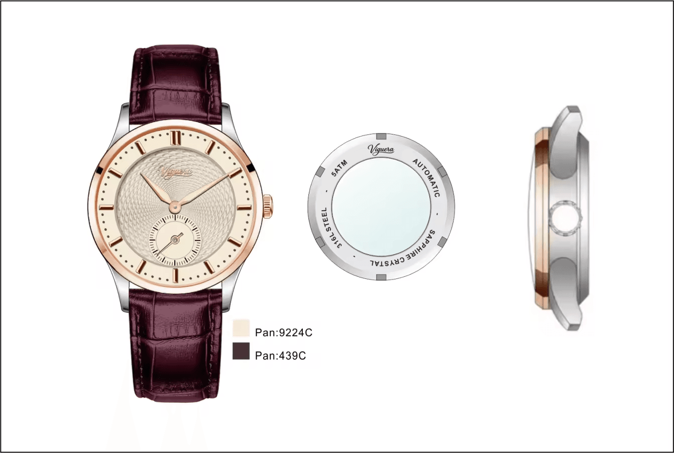 Planos técnicos Viguera Origins — fábrica